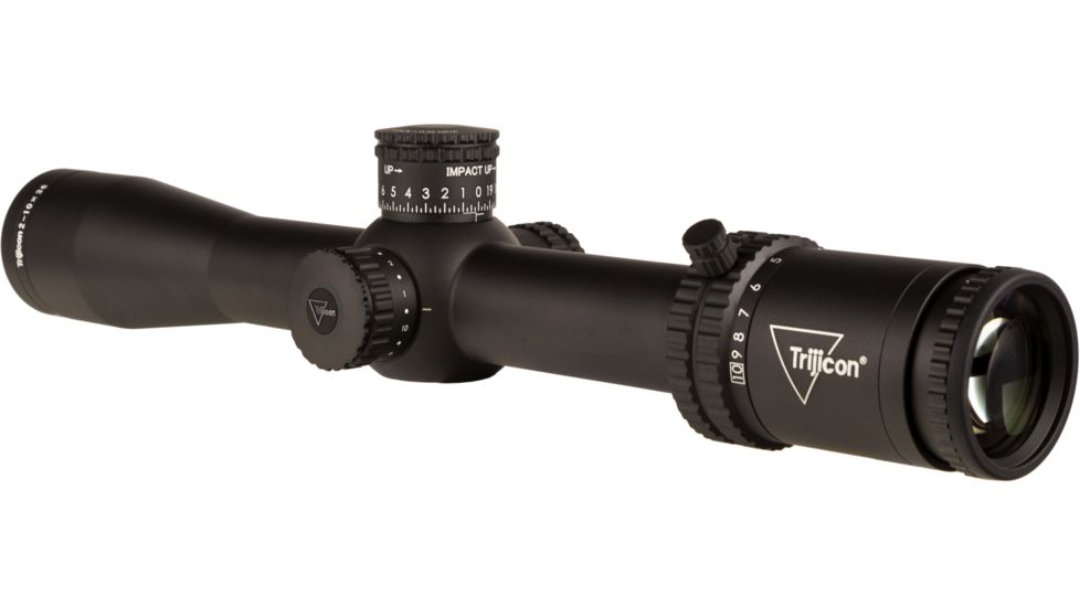 Trijicon Credo CR1036 2-10x36mm Rifle Scope, 30 mm Tube, First Focal Plane, Black, Red MOA Precision Tree Reticle, MOA Adjustment, 2900037