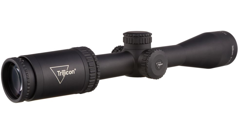 Trijicon Credo CR940 3-9x40mm Rifle Scope, 1 in Tube, Second Focal Plane, Black, Green MOA Precision Hunter Reticle, MOA Adjustment, 2900040