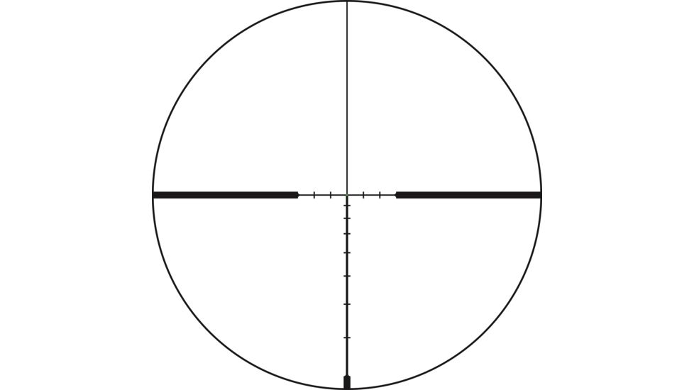 Trijicon Credo HX CRHX624 1-6x24mm Rifle Scope, 30 mm Tube, Second Focal Plane, Black, Green BDC Hunter .223 Reticle, MOA Adjustment, 2900018