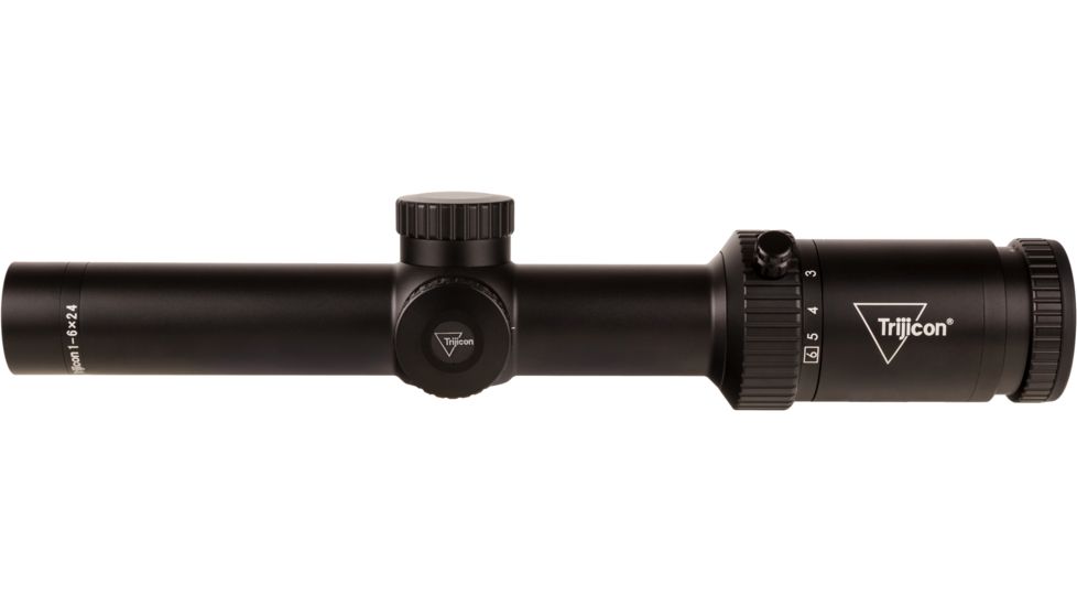 Trijicon Credo HX CRHX624 1-6x24mm Rifle Scope, 30 mm Tube, Second Focal Plane, Black, Green BDC Hunter .308 Reticle, MOA Adjustment, 2900017