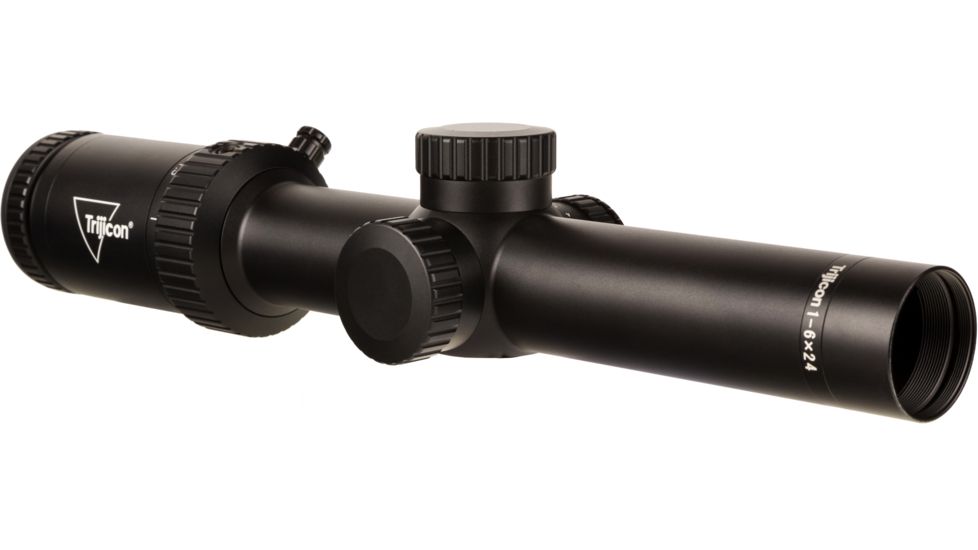 Trijicon Credo HX CRHX624 1-6x24mm Rifle Scope, 30 mm Tube, Second Focal Plane, Black, Green BDC Hunter .308 Reticle, MOA Adjustment, 2900017