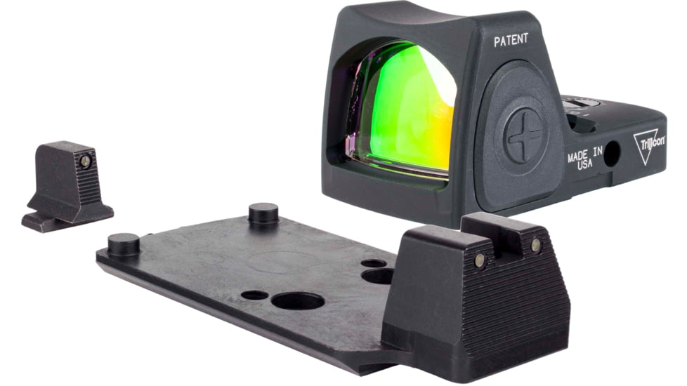 Trijicon Dual Defense RMR Type 2 Reflex Red Dot Sight w/ M17/18 Mount w/ Integrated Bright&amp;Tough Optic, 1x, 3.25 MOA Reticle, Black, RM06-C-700818
