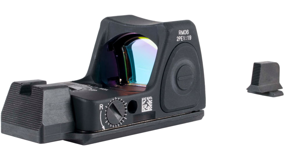 Trijicon Dual Defense RMR Type 2 1x Reflex Red Dot Sight w/ M17/18 Mount, No Tritium, 1x, 3.25 MOA Reticle, Black, RM06-C-700817
