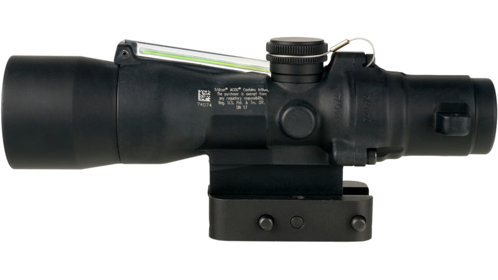 Trijicon Dual Illuminated Compact ACOG Scope, 3x30 mm, .223/69gr. Remington Green, Crosshair Reticle, Matte Black, 400368