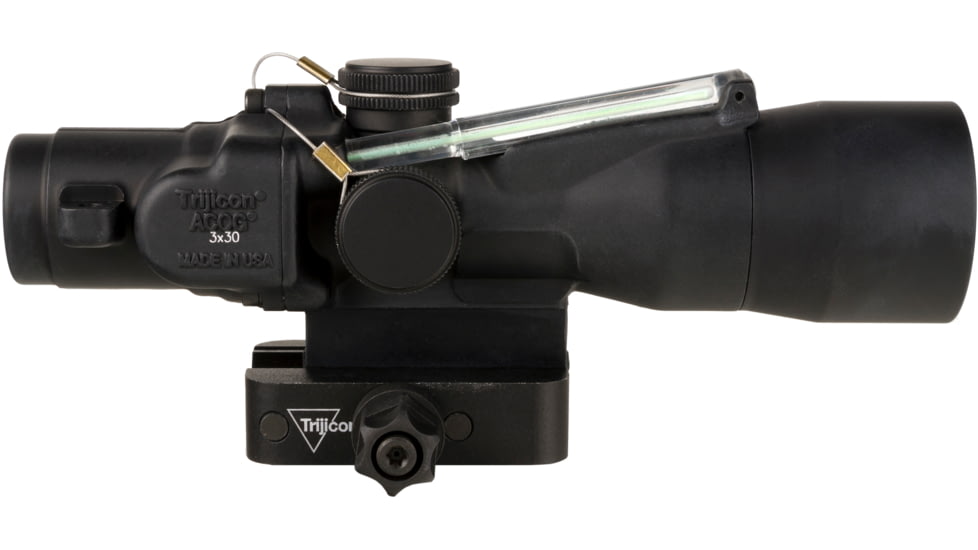 Trijicon Dual Illuminated Compact ACOG Scope, 3x30 mm, .223/69gr. Remington Green, Crosshair Reticle, Matte Black, 400368