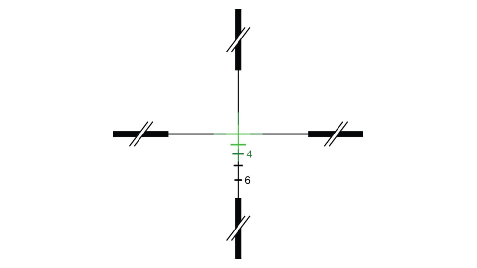 Trijicon Dual Illuminated Compact ACOG Scope, 3x30 mm, .223/69gr. Remington Green, Crosshair Reticle, Matte Black, 400368