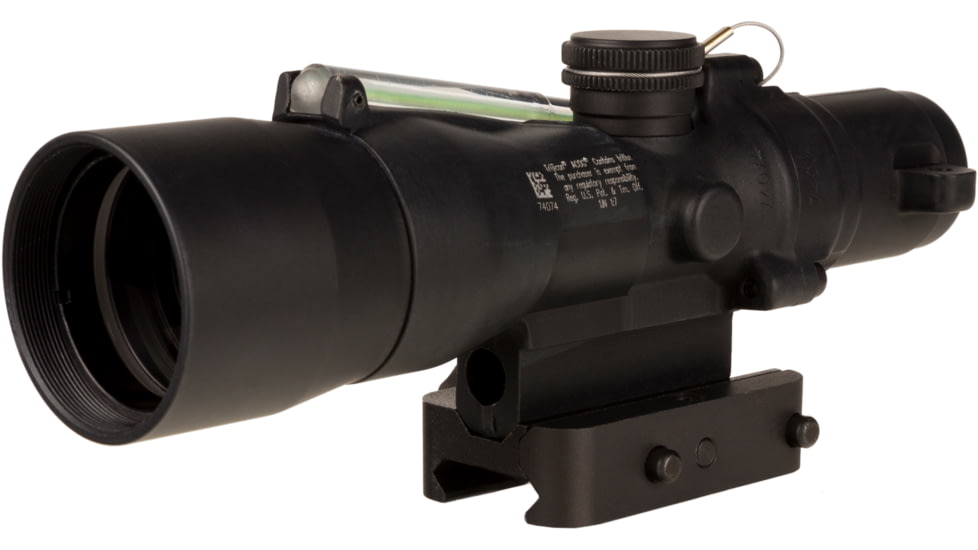Trijicon Dual Illuminated Compact ACOG Scope, 3x30 mm, .223/69gr. Remington Green, Crosshair Reticle, Matte Black, 400368