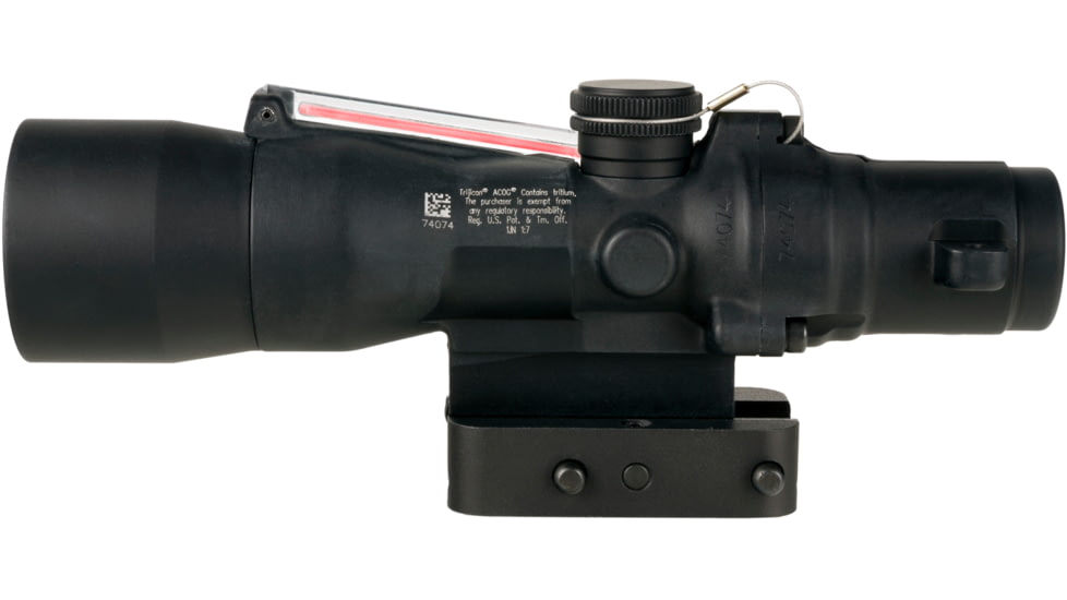 Trijicon Dual Illuminated Compact ACOG Scope, 3x30 mm, 5.56x45mm/62gr. Red, Horseshoe Dot Reticle, Matte Black, 400380