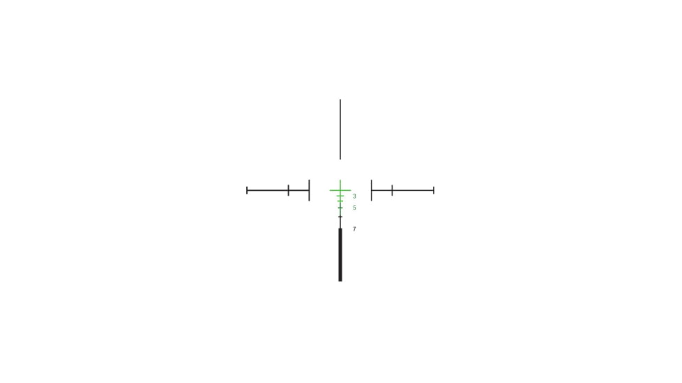 Trijicon Dual Illuminated Low Height Compact ACOG Scope, 3x24 mm, Green, .223/55gr. Crosshair Reticle, Matte Black, 400353