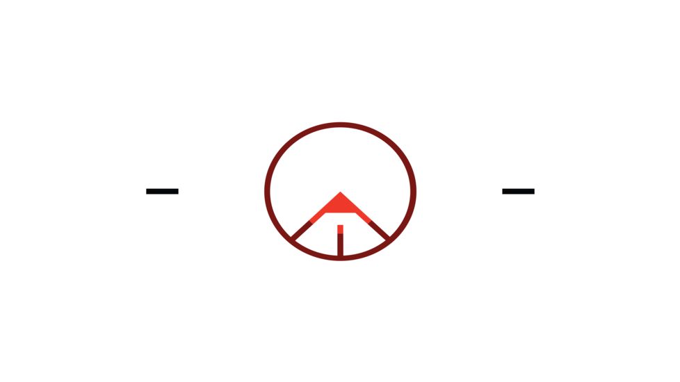 Trijicon Dual Illuminated Red Circle &amp; Chevron BAC