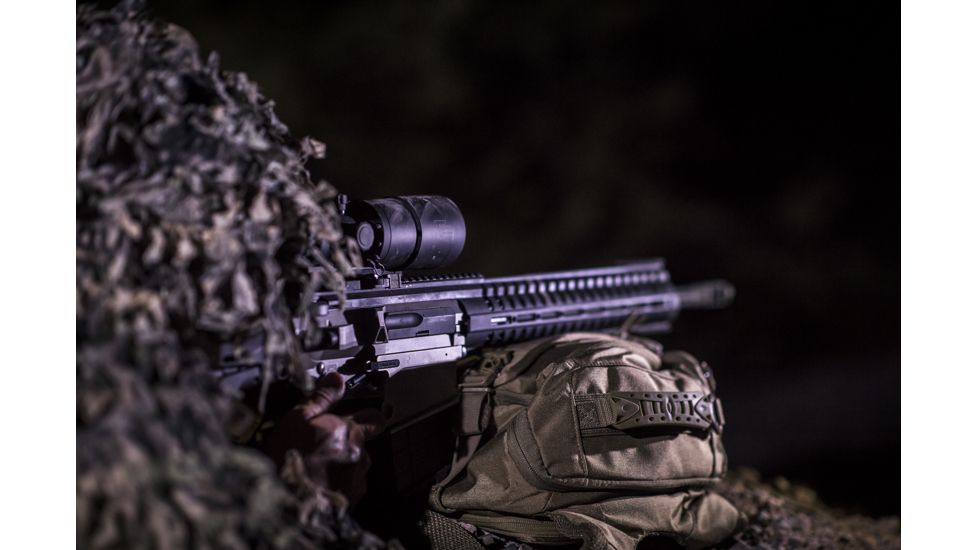 Trijicon Electro Optics IR HUNTER MK2 2.5 Optical/20x Digital 35mm Thermal Rifle Scope, Black IRMK2-35