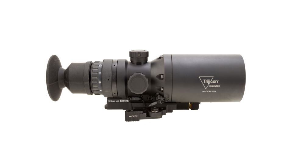 Trijicon Electro Optics IR HUNTER MK2 2.5 Optical/20x Digital 35mm Thermal Rifle Scope, Black IRMK2-35
