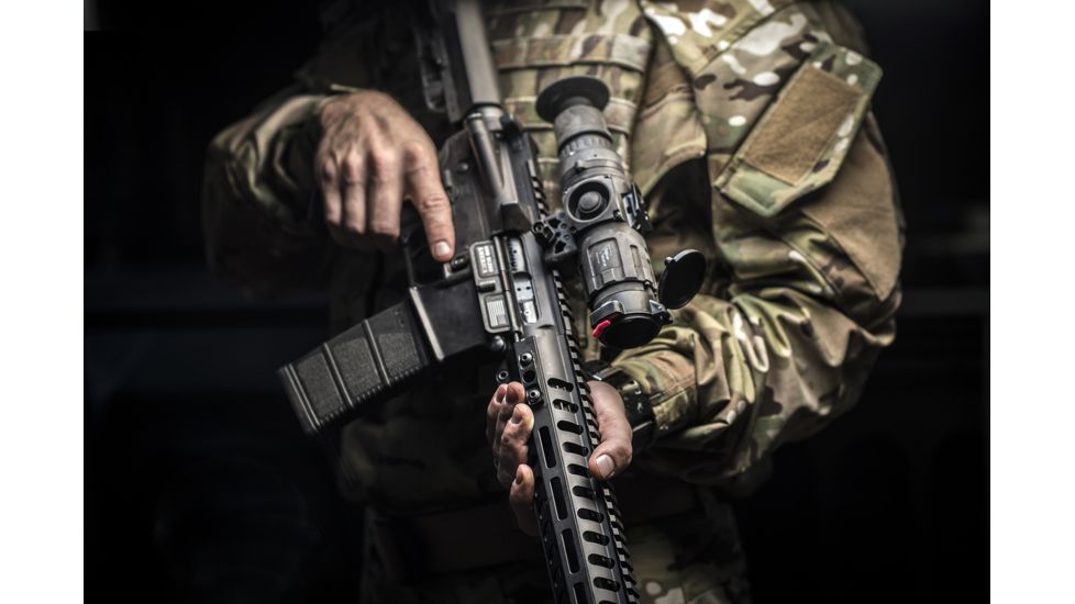 Trijicon Electro Optics REAP-IR 35mm Thermal Weapon Sight w/8x E-Zoom, Commercial Packaging, Black IRMS-35