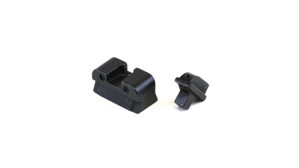 Trijicon Bright &amp; Tough Green Front &amp; Green Rear Night Sight Set - Colt Govt, Newer CA01