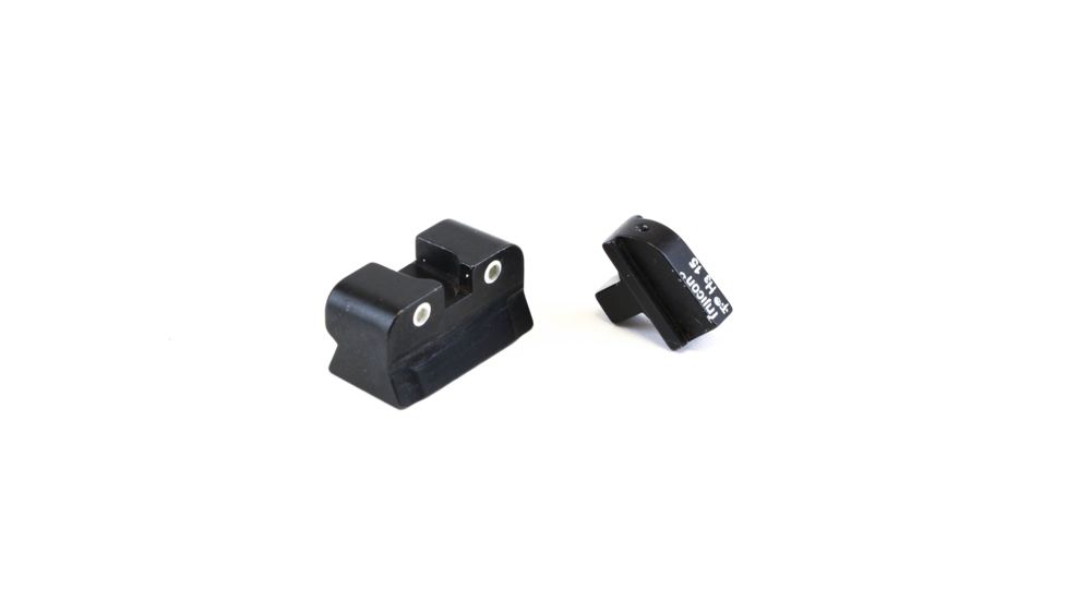 Trijicon Bright &amp; Tough Green Front &amp; Green Rear Night Sight Set - Colt Govt, Newer CA01