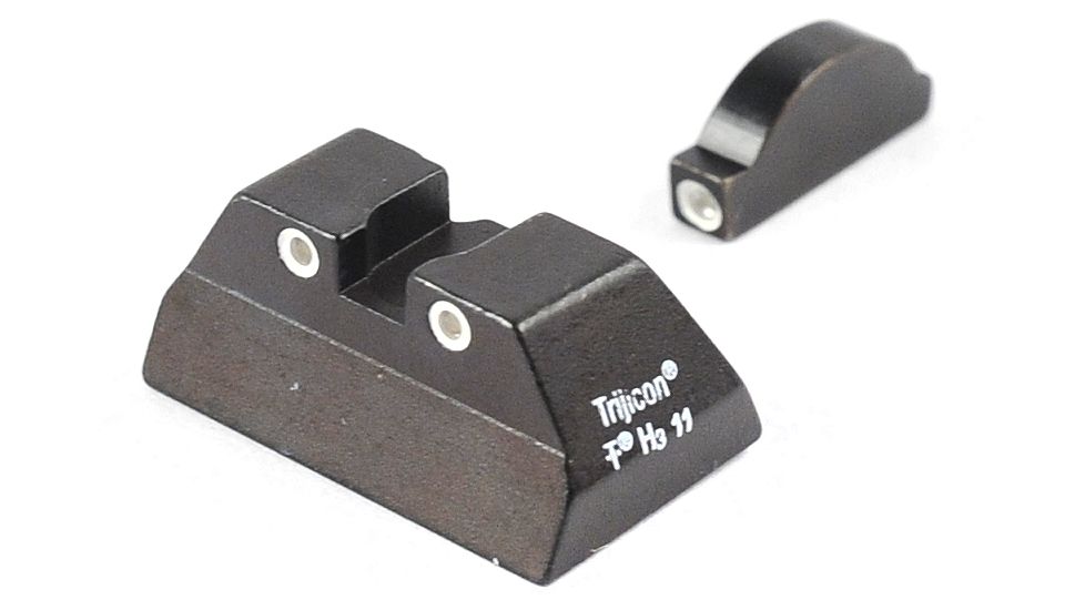 Trijicon Bright &amp; Tough Green Front &amp; Orange Rear Night Sight Set for Ruger P90/P91/P93/P95/P97
