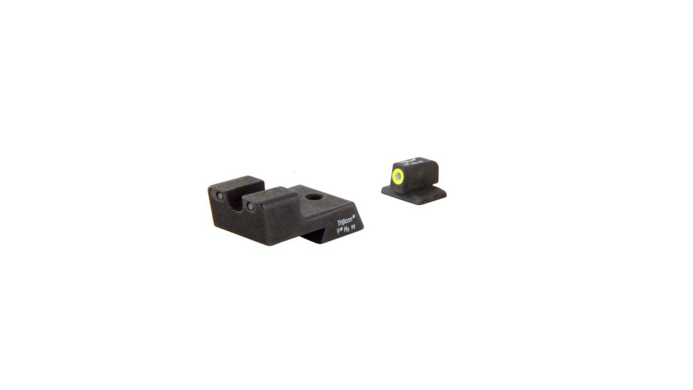 Trijicon HD Night Sight Set - 1911 Novak Cut - Green/Yellow CA128Y