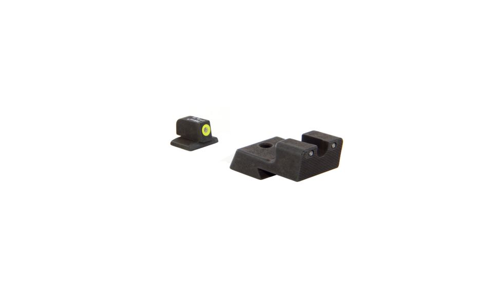 Trijicon HD Night Sight Set - 1911 Novak Cut - Green/Yellow CA128Y