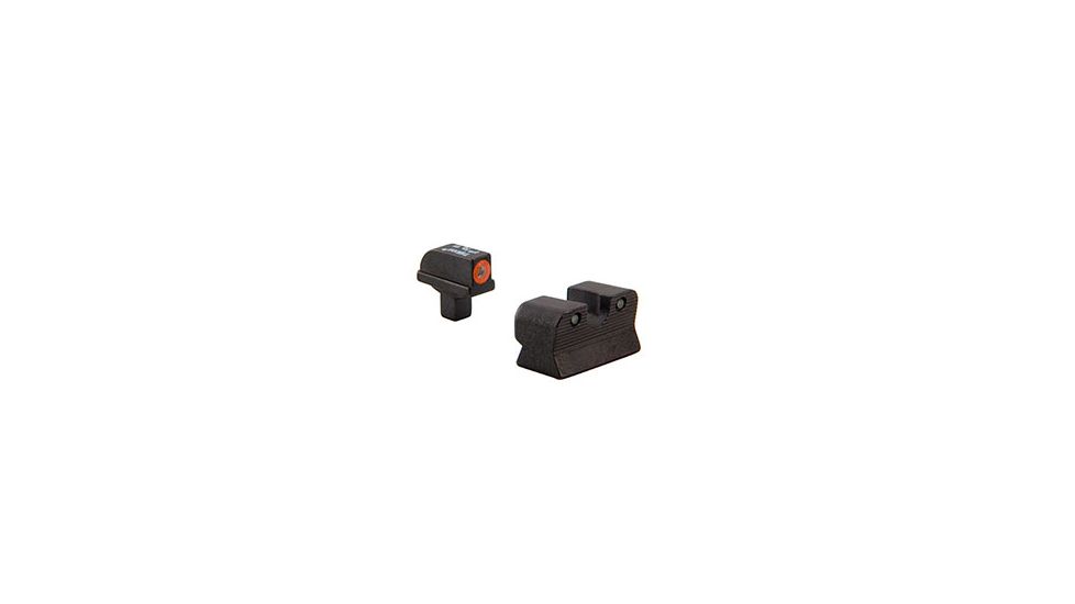 HD Night Sight Set " Orange Front Outline " for Colt Commander