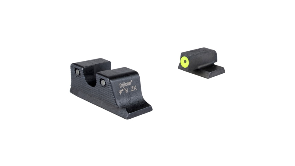 Trijicon HD XR Tritium Night Sights - Yellow Front Outline - for M&amp;P C.O.R.E, M&amp;P M2.0 Optics Ready, Black, SA640-C-601173