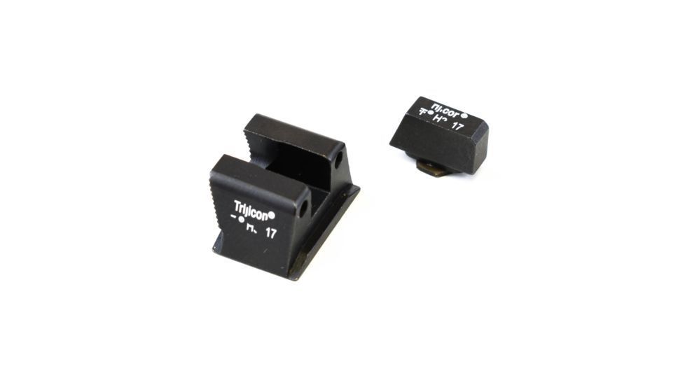 Trijicon Heavy Duty Night Sight Set, Orange Front Outline Walther PPX/PPS/PPS M2, Black, 600743