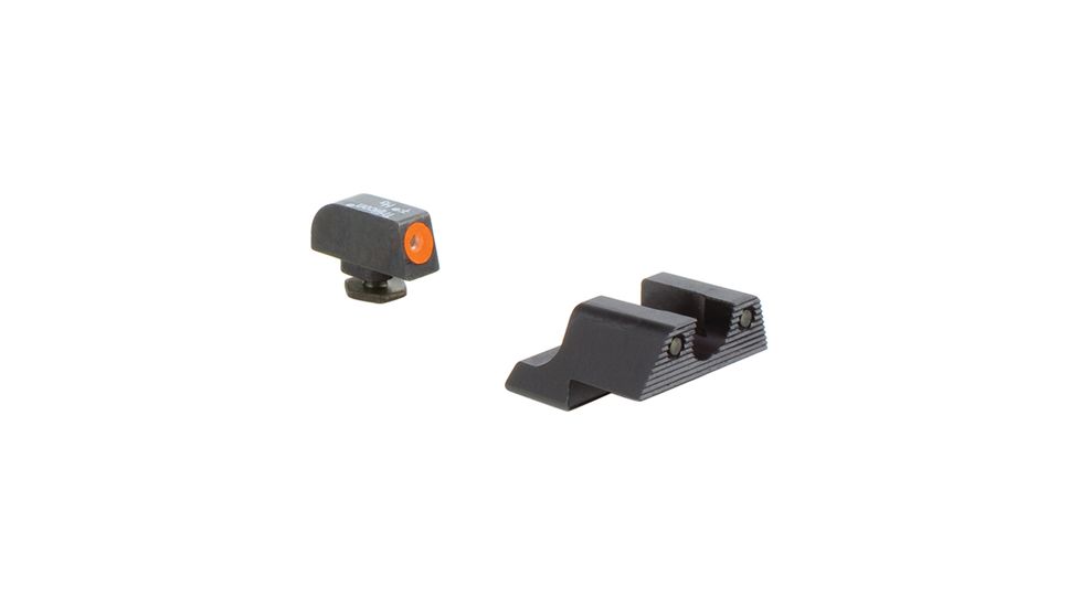 Trijicon Heavy Duty Night Sights Orange Front Outline Fits Glock 42