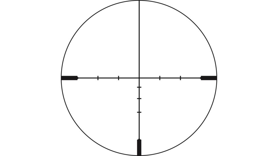 Trijicon Huron HR1240 3-12x40mm Rifle Scope, 30 mm Tube, Second Focal Plane, Black, Non-Illuminated BDC Hunter Hold Reticle, MOA Adjustment, 2700003