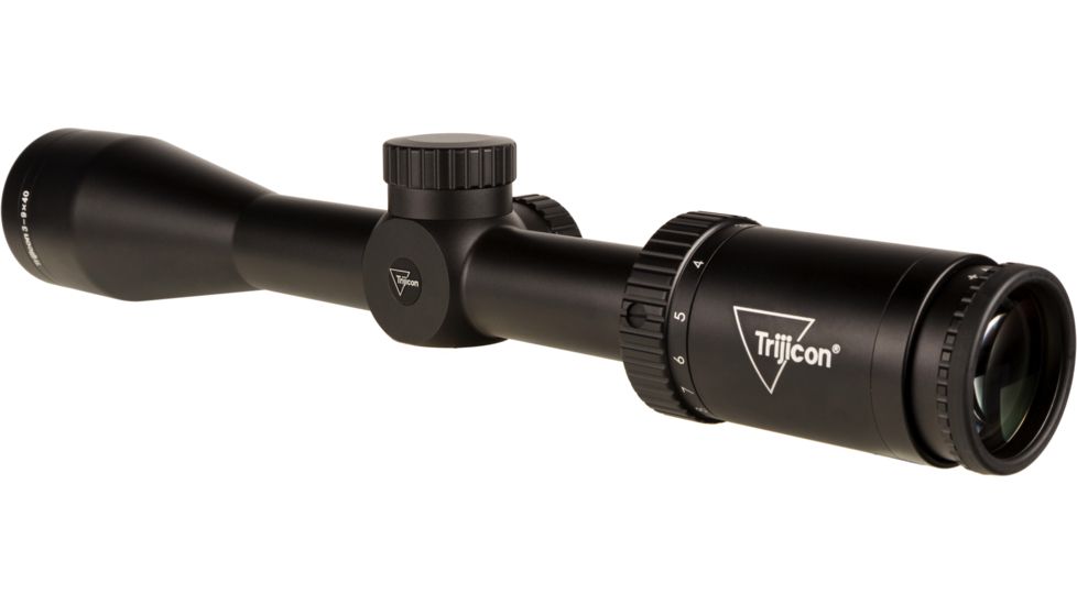 Trijicon Huron HR940 3-9x40mm Rifle Scope, 1 in Tube, Second Focal Plane, Black, Non-Illuminated BDC Hunter Hold Reticle, MOA Adjustment, 2700006