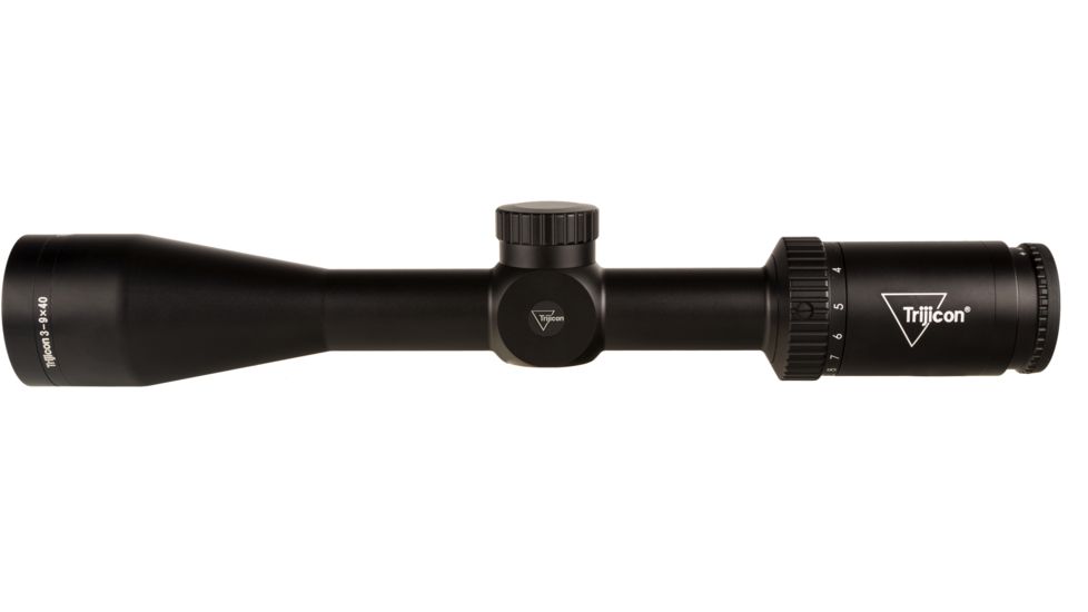 Trijicon Huron HR940 3-9x40mm Rifle Scope, 1 in Tube, Second Focal Plane, Black, Non-Illuminated BDC Hunter Hold Reticle, MOA Adjustment, 2700006