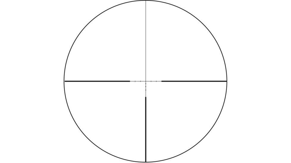 Trijicon Huron HR940 3-9x40mm Rifle Scope, 1 in Tube, Second Focal Plane, Black, Non-Illuminated BDC Hunter Hold Reticle, MOA Adjustment, 2700006