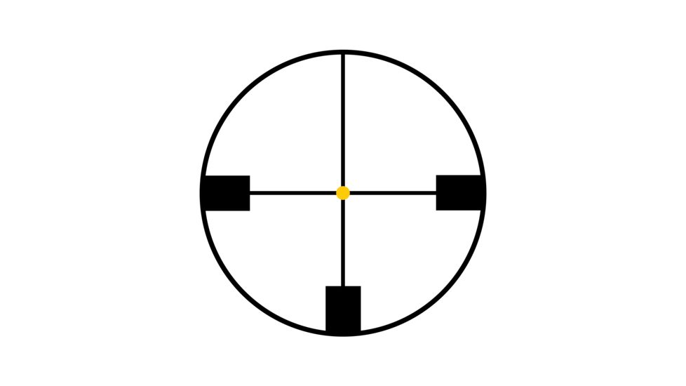 Trijicon German #4 Crosshair w/ Amber Dot