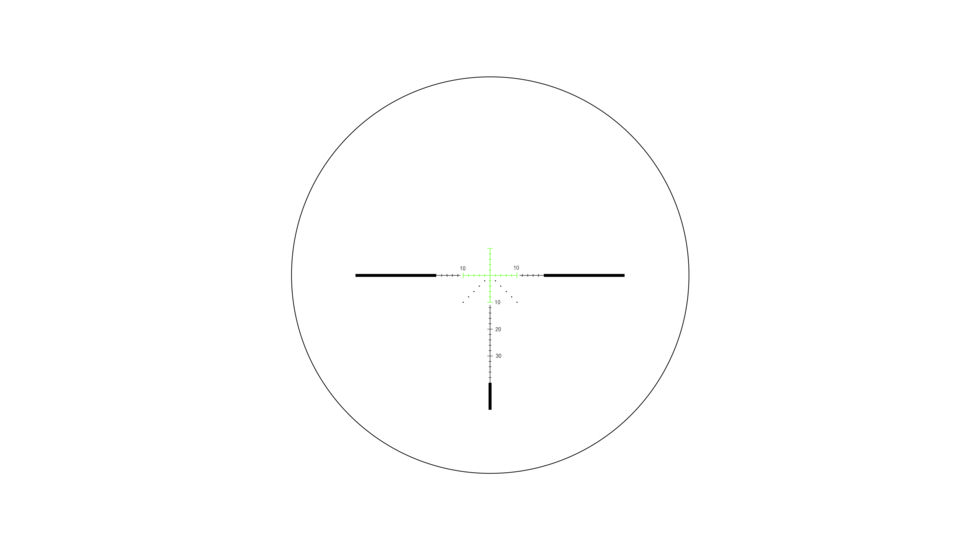 OPEN BOX, DEALER DEMO, Trijicon AccuPower RS-20 3-9x40mm Rifle Scope, 1 in Tube, Second Focal Plane, Black, Green MOA-Dot Crosshair w/ Dot Reticle, MOA Adjustment, 1900009-DMO