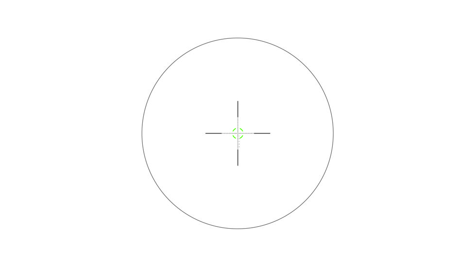 Trijicon Illuminated Green RS27-C-1900029 MIL Segmented Circle Crosshair Reticle
