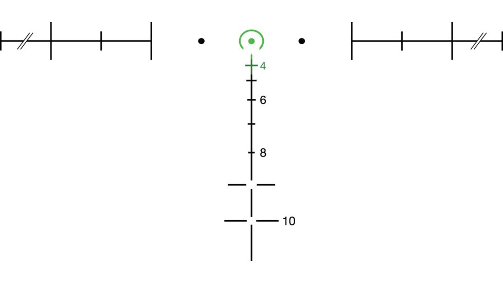 Trijicon Illuminated Green TA11-D-100203 Horseshoe Reticle