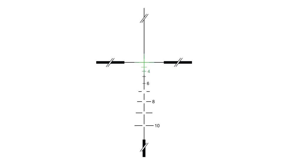 Trijicon ACOG 3.5x35 Dual Ill Rifle Scope w/Mount, Green Crosshair .223 Ballistic Reticle