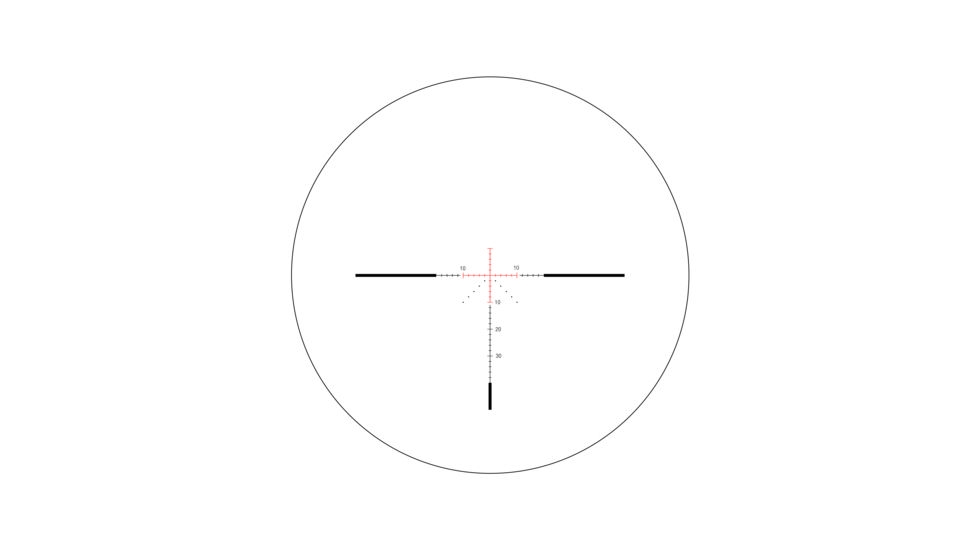 DEMO, Trijicon AccuPower RS-20 3-9x40mm Rifle Scope, 1 in Tube, Second Focal Plane, Black, Red MOA-Dot Crosshair w/ Dot Reticle, MOA Adjustment, 1900008-DEMO