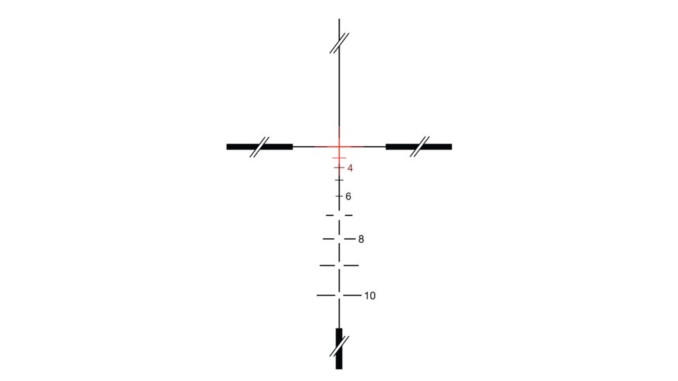 Trijicon Illuminated Red TA11J Crosshair Reticle