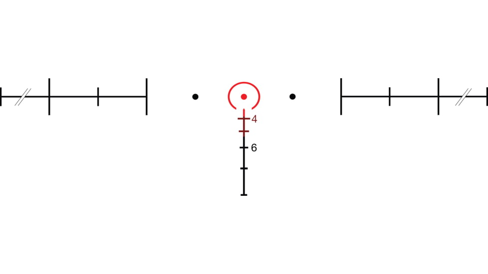 Trijicon Illuminated Red TA31-D-100196 Horseshoe Reticle