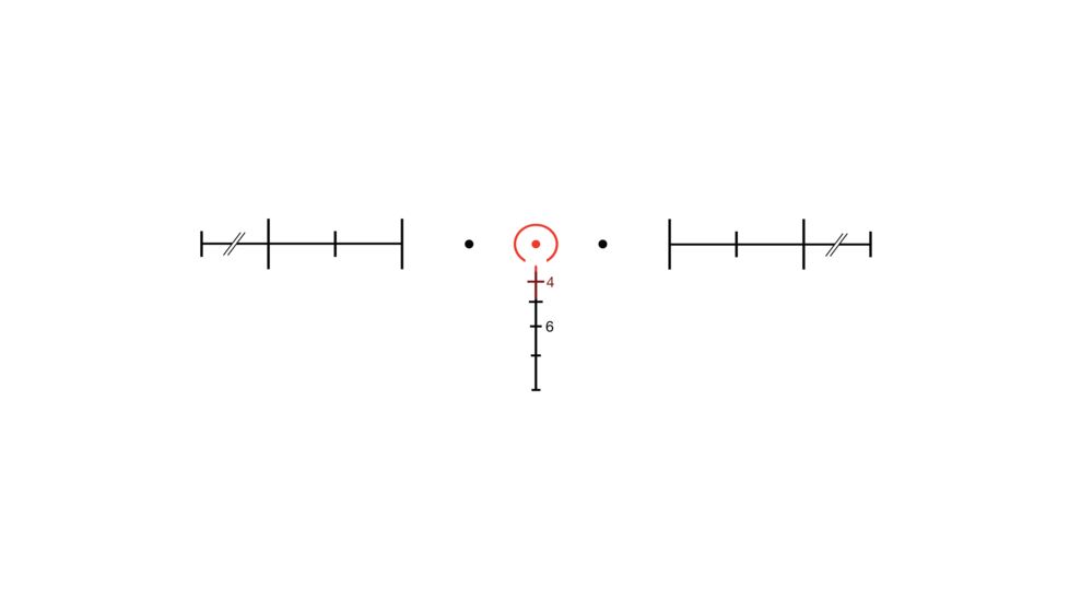Trijicon Illuminated Red TA31H-68 Horseshoe Reticle