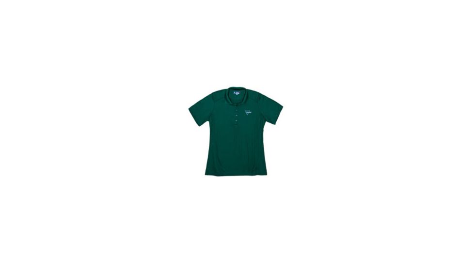 Trijicon Logo Polo, Short Sleeve - Women's, Green, Large TRJAP54L