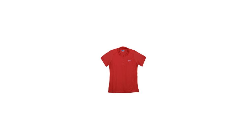 Trijicon Logo Polo, Short Sleeve - Women's, Red, Large TRJAP55L