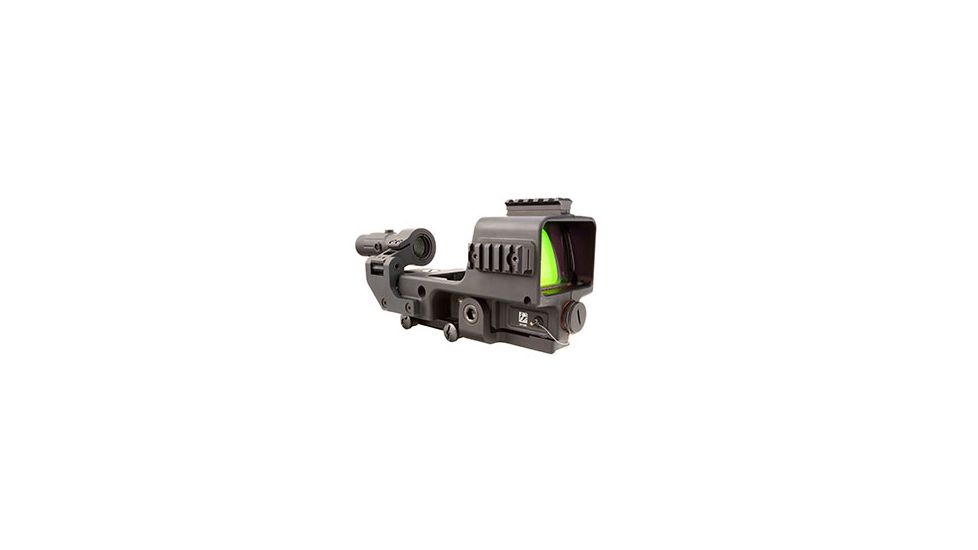 DEMO, Trijicon MGRS and MAG Red 35 MOA Segmented Circle Rifle Scope 3.0 MOA Dot M2/M240, Black, 2300005