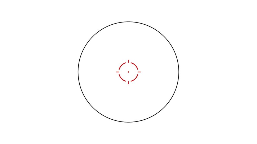 Trijicon MRO HD 1x25mm Red Dot Sights Combo Set, 68 MOA Reticle w/2.0 MOA Dot, Angled Glass, Black, 2200057
