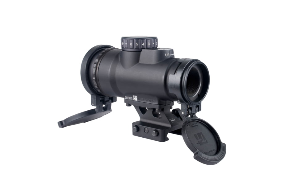Trijicon MRO HD Patrol Adjustable LED 68 MOA Reticle w/ 2.0 MOA Red Dot, Full Co-Witness Quick Release Mount with Q-LOC Technology AC32070, Black, MRO-C-2200109