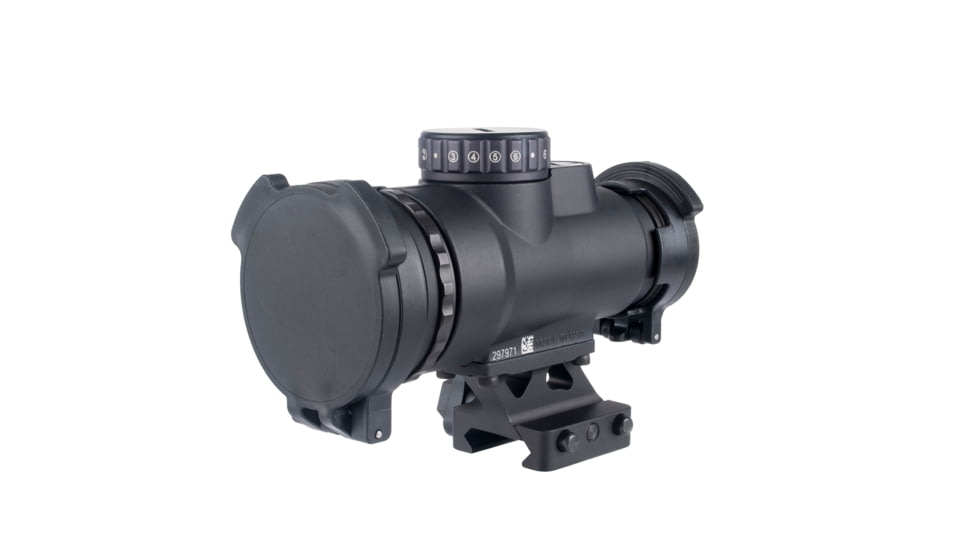 Trijicon MRO HD Patrol Adjustable LED 68 MOA Reticle w/ 2.0 MOA Red Dot, Full Co-Witness Quick Release Mount with Q-LOC Technology AC32070, Black, MRO-C-2200109