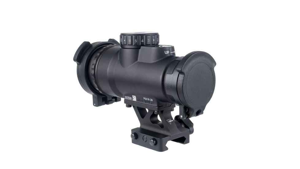 Trijicon MRO HD Patrol Adjustable LED 68 MOA Reticle w/ 2.0 MOA Red Dot Sight, 1/3 Co-Witness Quick Release Mount with Q-LOC Technology AC32071, Black, MRO-C-2200108