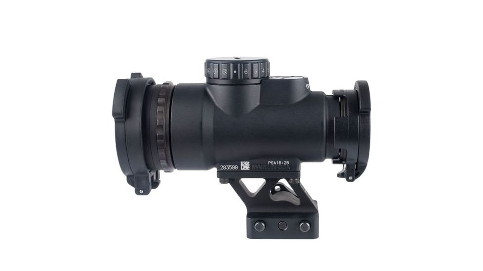 Trijicon MRO HD Patrol Adjustable LED 68 MOA Reticle w/ 2.0 MOA Red Dot Sight, 1/3 Co-Witness Quick Release Mount with Q-LOC Technology AC32071, Black, MRO-C-2200108