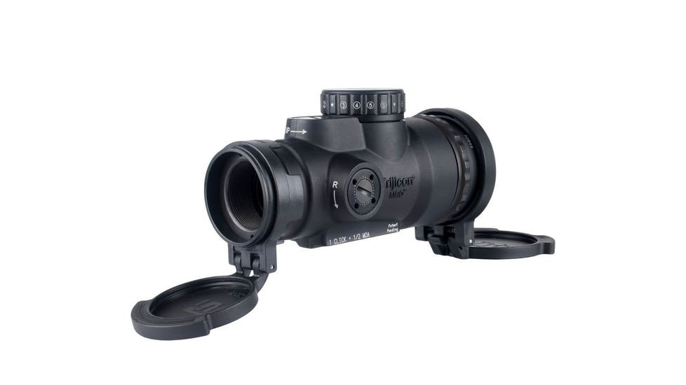 Trijicon MRO HD Patrol Adjustable LED 68 MOA Reticle w/ 2.0 MOA Red Dot Sight, Black, MRO-C-2200107