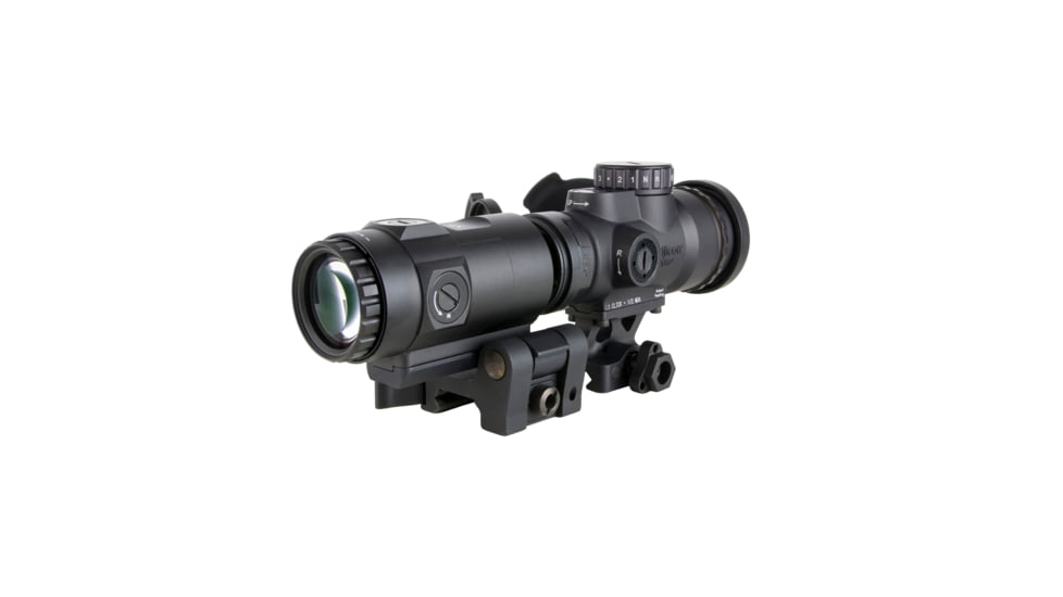 Trijicon MRO HD Patrol Combo Set, 1x25 68 MOA Reticle w/ 2.0 MOA Dot, Full Co-Witness Q-LOC Mount AC32070 and 3x Magnifier w/ Quick Release Flip-to-Side Mount, Black, MRO-C-2200111