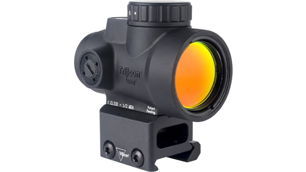 Trijicon MRO SD 1x25mm Reflex Green Dot Sight, 2.0 MOA Adjustable Green Dot, with Full Co-witness Mount, Black, MRO-C-2200332